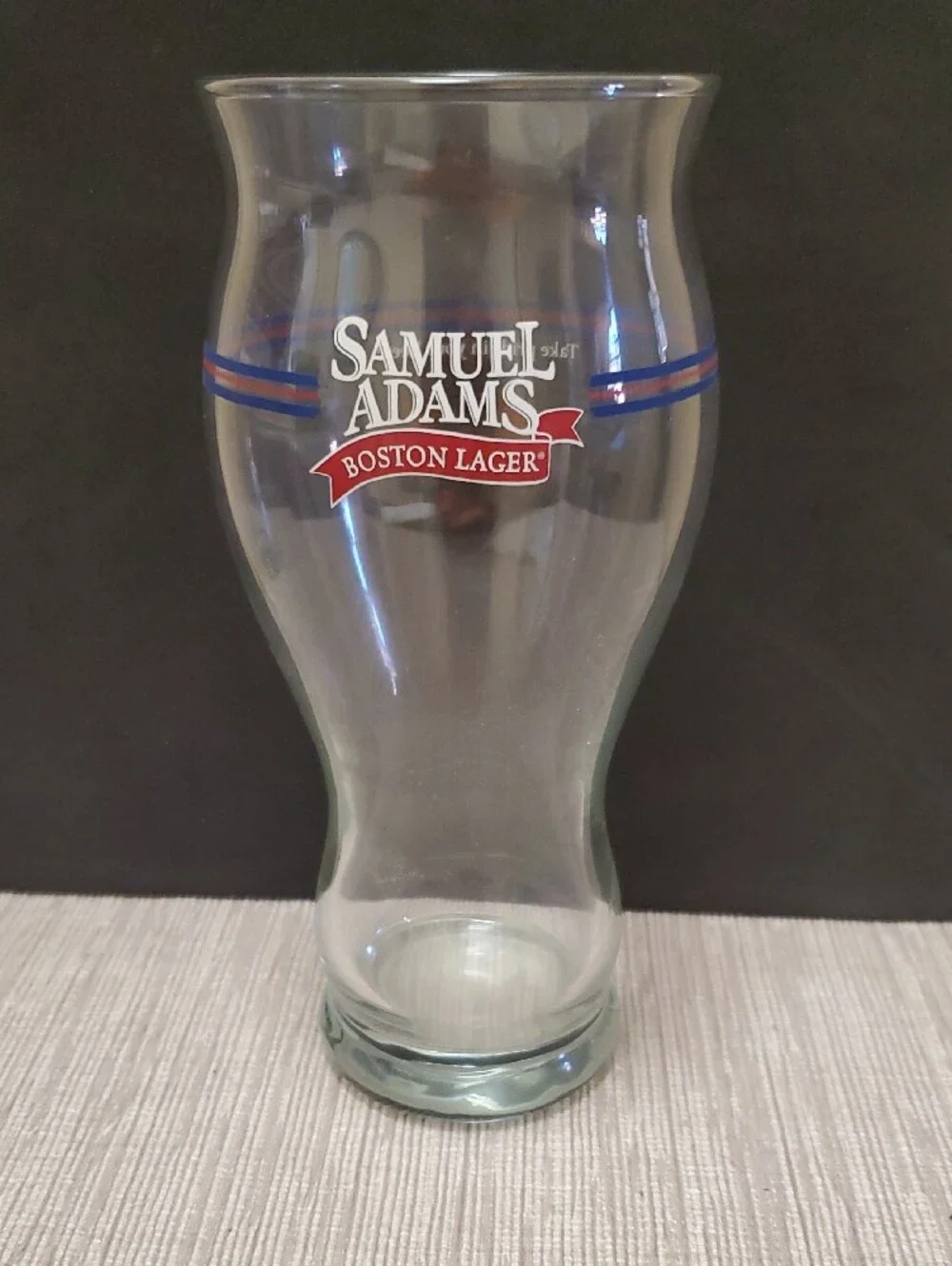 Samuel Adams Boston Lager Pint Drinking Beer Glasses - Set of 3 - 22 Oz.